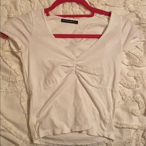Brandy white crop top